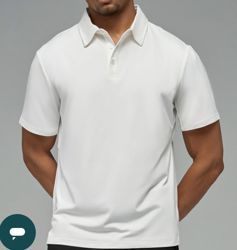 Velou Casual Split Hem Polo Tee