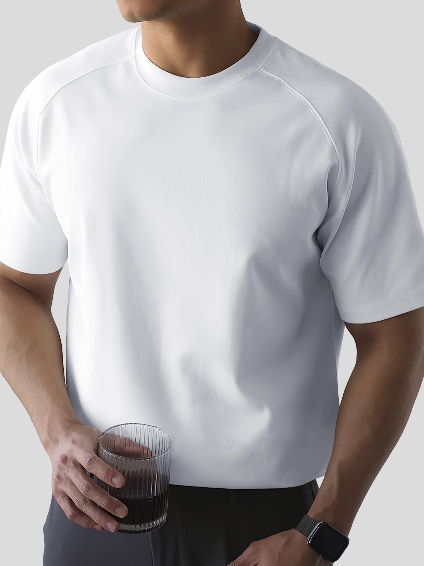 Modal Blend Short Sleeve Raglan Tee