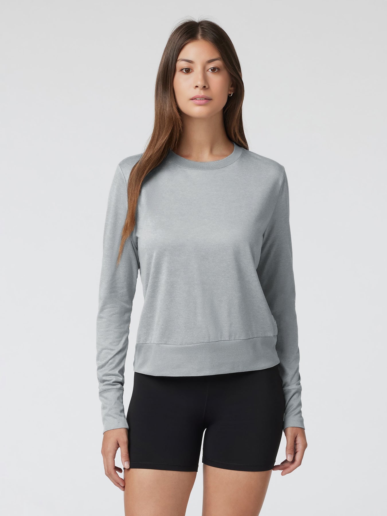 Velou Long Sleeve Crew Tee