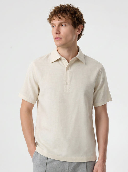Dreamwear Italian Linen Polo Shirt